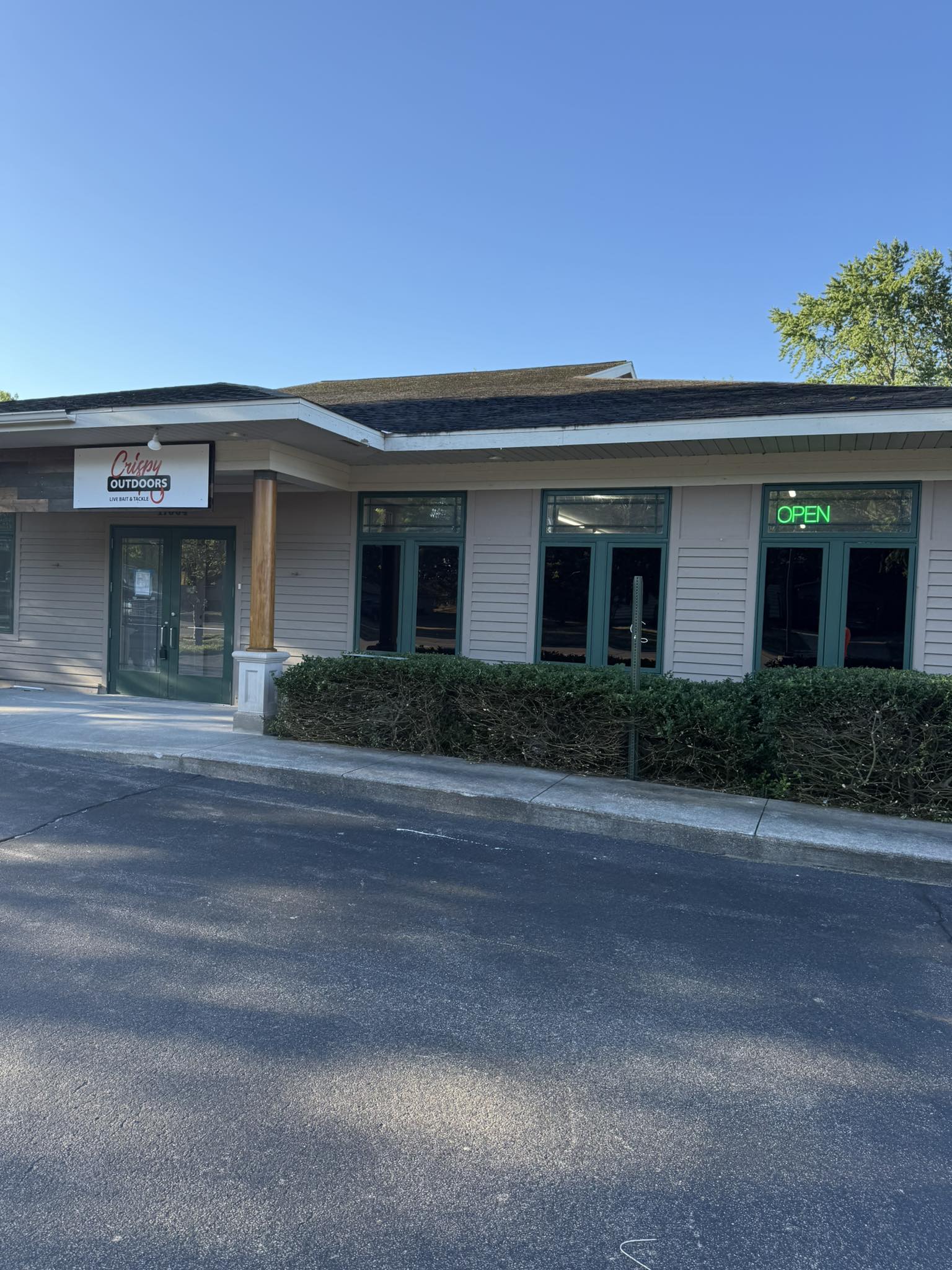 Crispy Outdoors storefront in Grand Haven